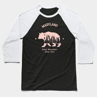 Dans Mountain State Park Baseball T-Shirt